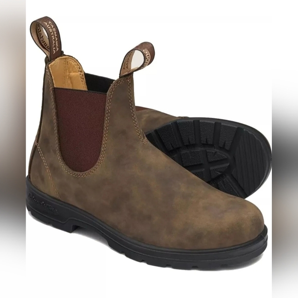 Blundstone Shoes - Blundstone Unisex Premium Leather Nubuck Classic Chelsea BootsAUW 4.5/USW 7.5